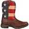 Durango Kids Western Boot, 9 M, Leather, 8 in H, Brown BT245 - alternate 6
